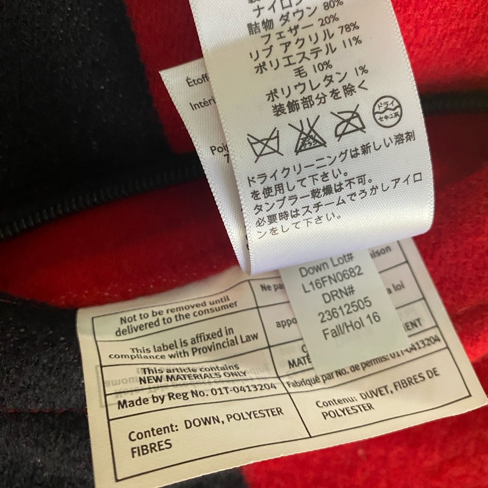 Eddie Bauer x Pendleton Reversible Skyliner 1936 Wool Blend Down Fill Jacket L - Picture 8 of 12